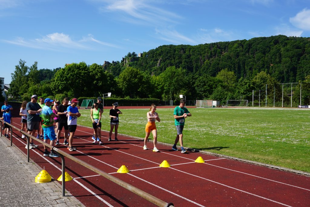 Stundenlauf mit Musik