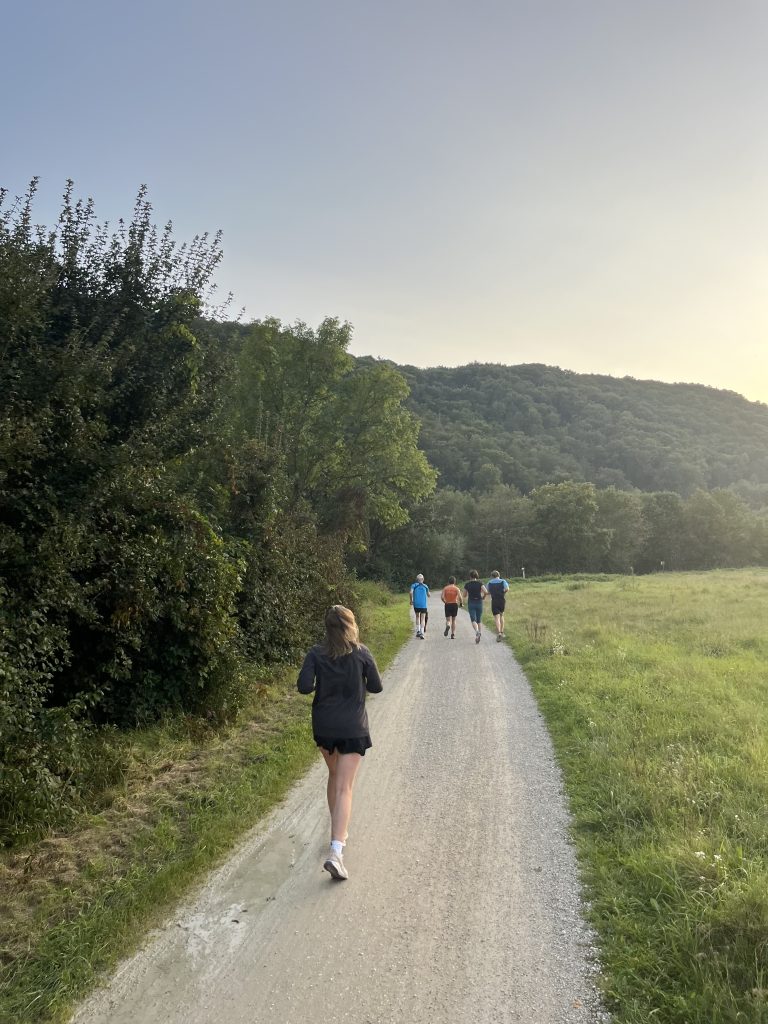 Laufen im Altmühltal